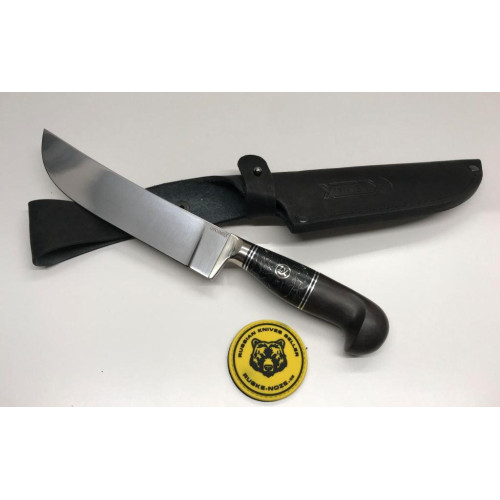Lemax Uzbecký nůž 110X18MShD, akryl, černý habr